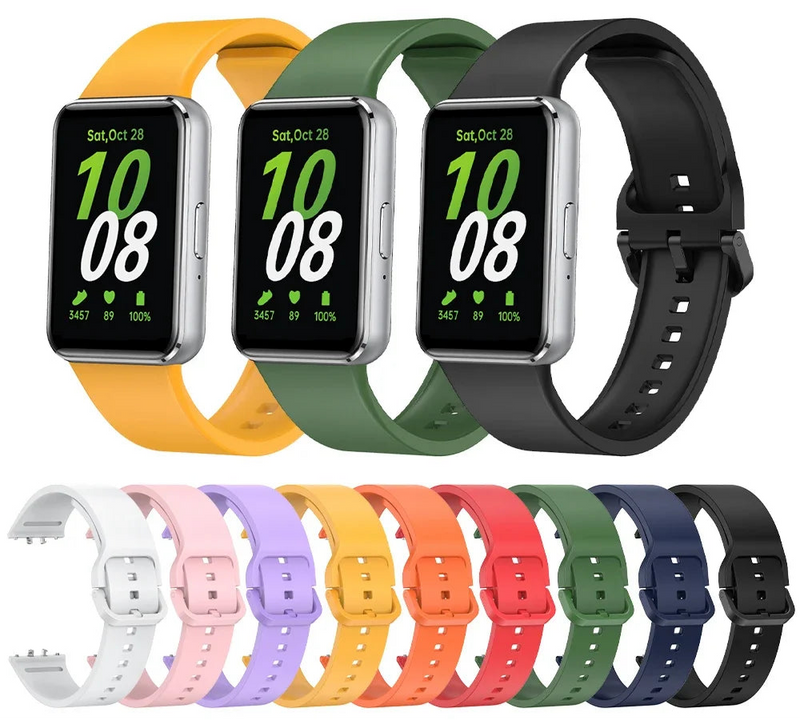 Silicone Strap for Samsung Galaxy Fit 3 – Comfortable & Durable Replacement Sport Band