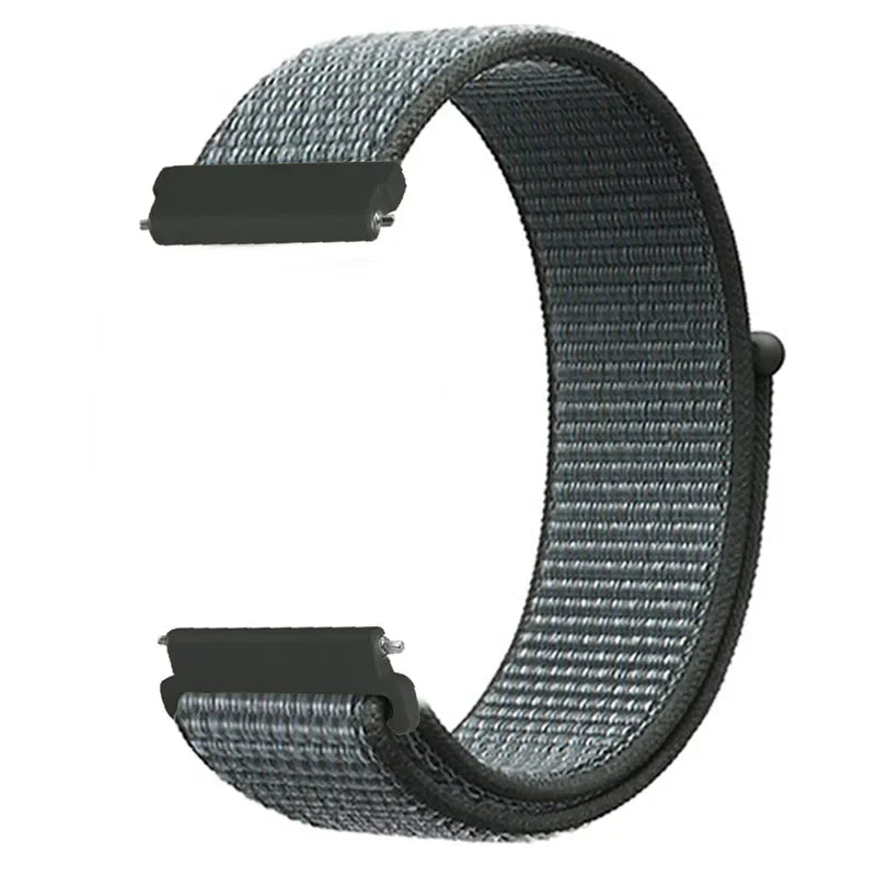 Nylon Loop Strap for Omega X Swatch Joint MoonSwatch & Other Smartwatches (20mm)