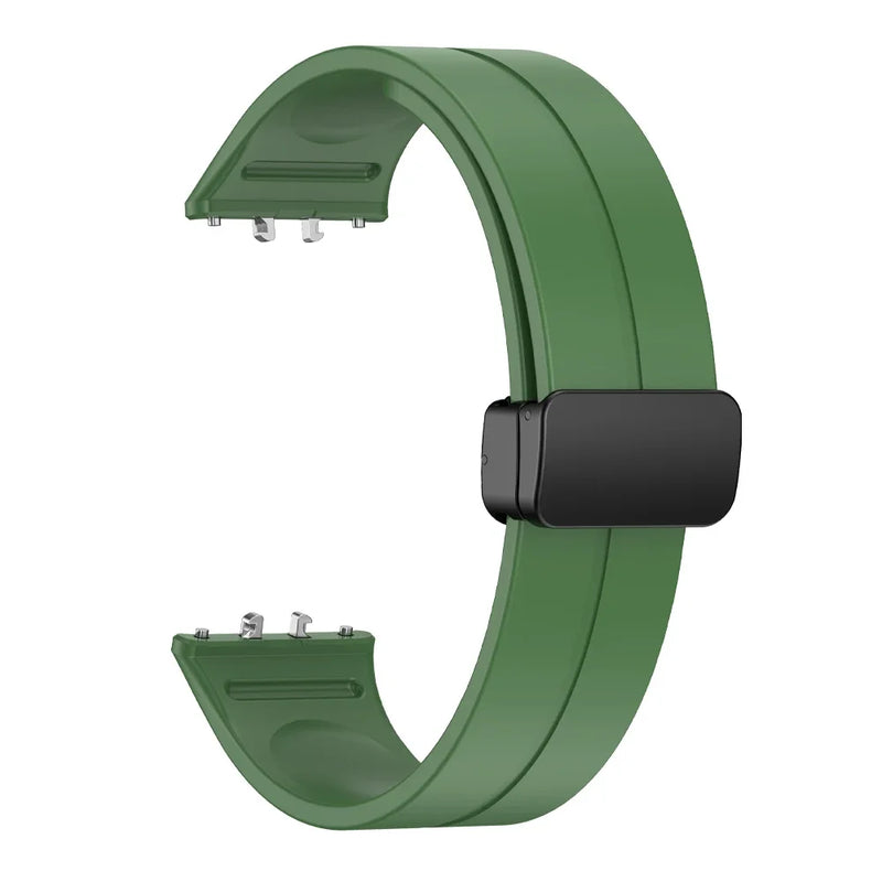 Magnetic Silicone Strap for Samsung Galaxy Fit 3 – Adjustable Sport Band