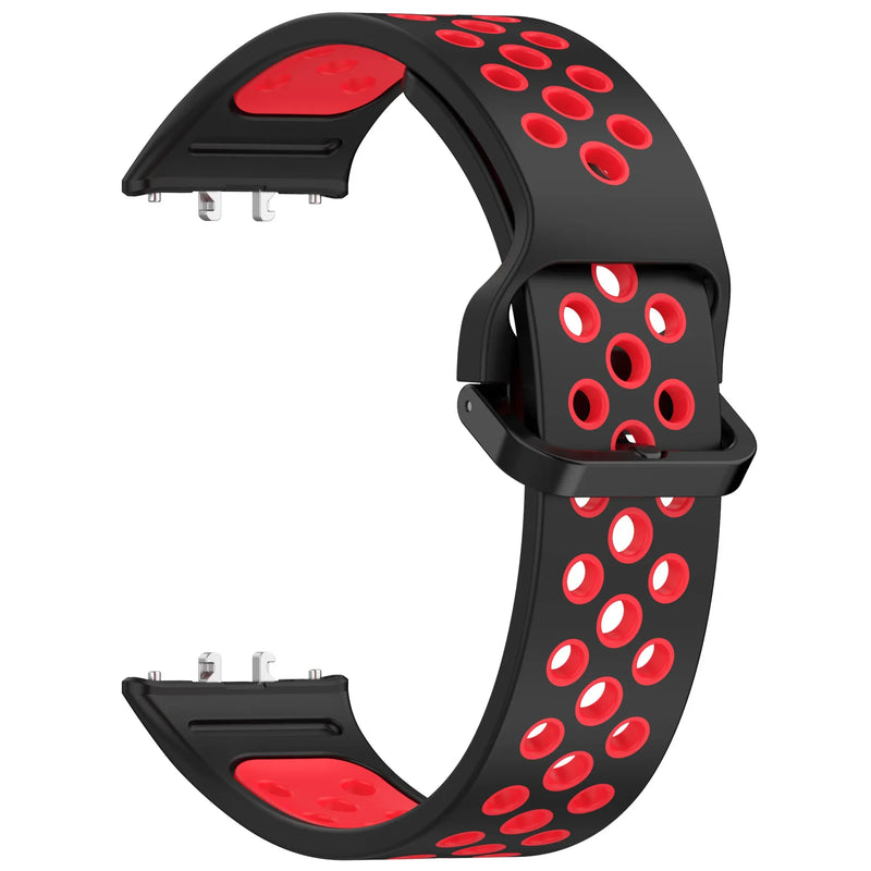 Two-Tone Silicone Strap for Samsung Galaxy Fit 3 – Breathable & Replaceable Wristband