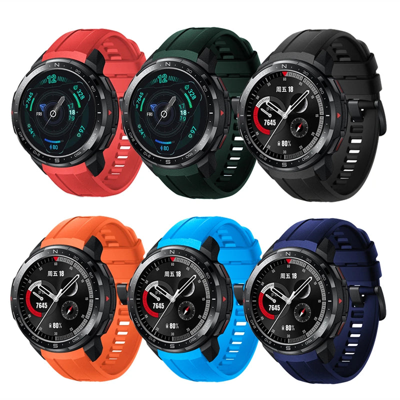 Silicone Strap for Honor Watch GS Pro: Comfortable and Durable