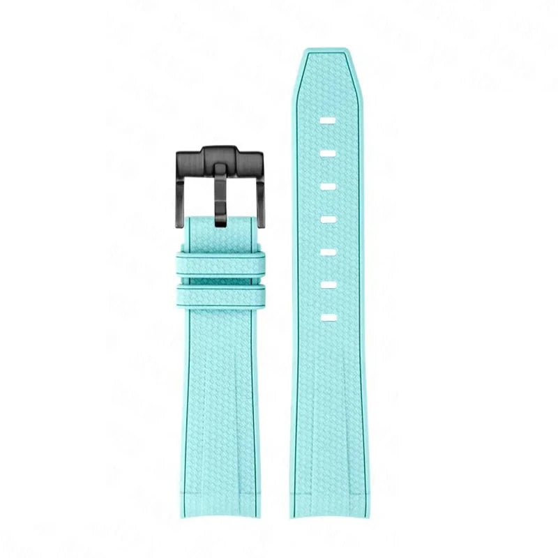 Silicone Strap for Swatch X Omega Moonswatch Stainless Steel Buckle 20mm 22mm Waterproof Band