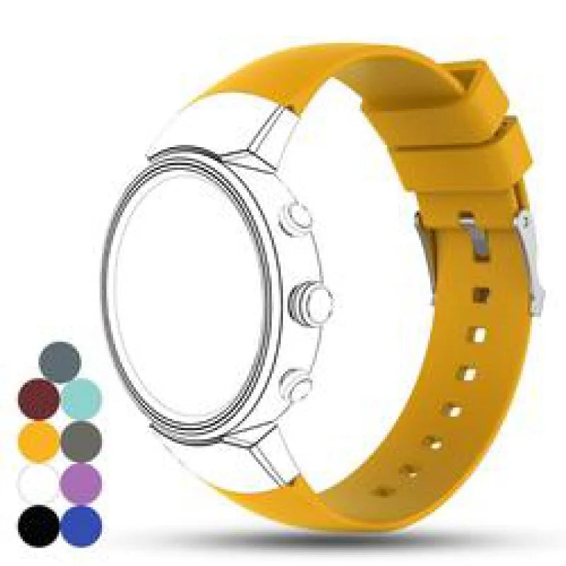 Soft Silicone Replacement Watchband for ASUS ZENWATCH 3 Smart Fitness Watch