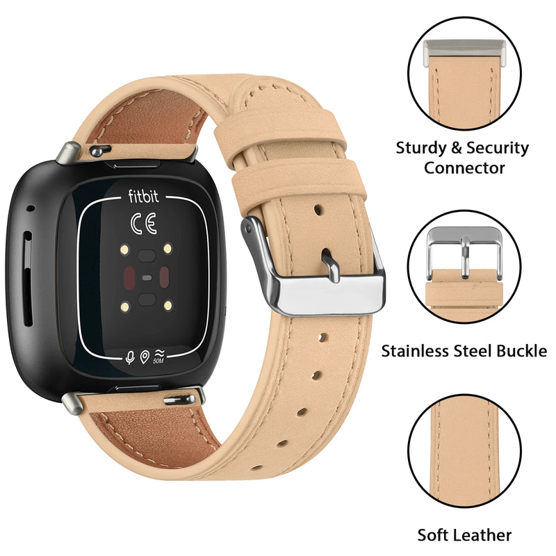 Premium Adjustable Strap for Fitbit Versa 3/4, Sense & Sense 2 – Stylish and Comfortable