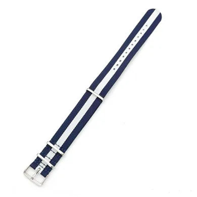 Universal Canvas Nylon NATO Watch Strap for Rolex, Longines, Tissot, SEIKO, OMEGA - 18mm-22mm