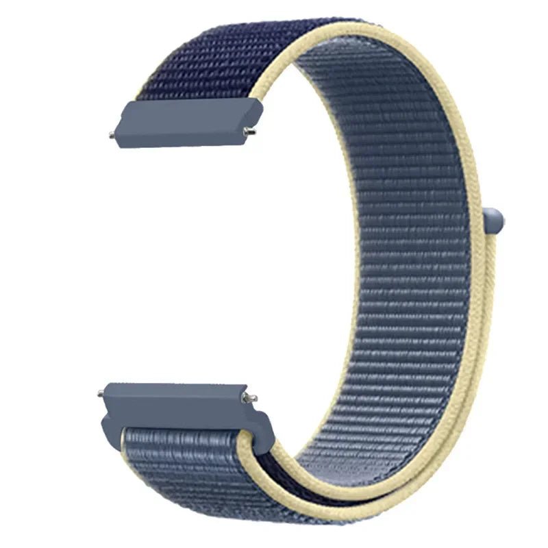 Nylon Loop Strap for Omega X Swatch Joint MoonSwatch & Other Smartwatches (20mm)