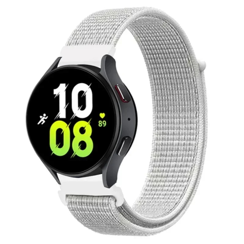 Nylon Loop Strap (20mm/22mm) for Samsung Galaxy, Huawei GT, Amazfit, Garmin, Xiaomi: Comfortable and Stylish