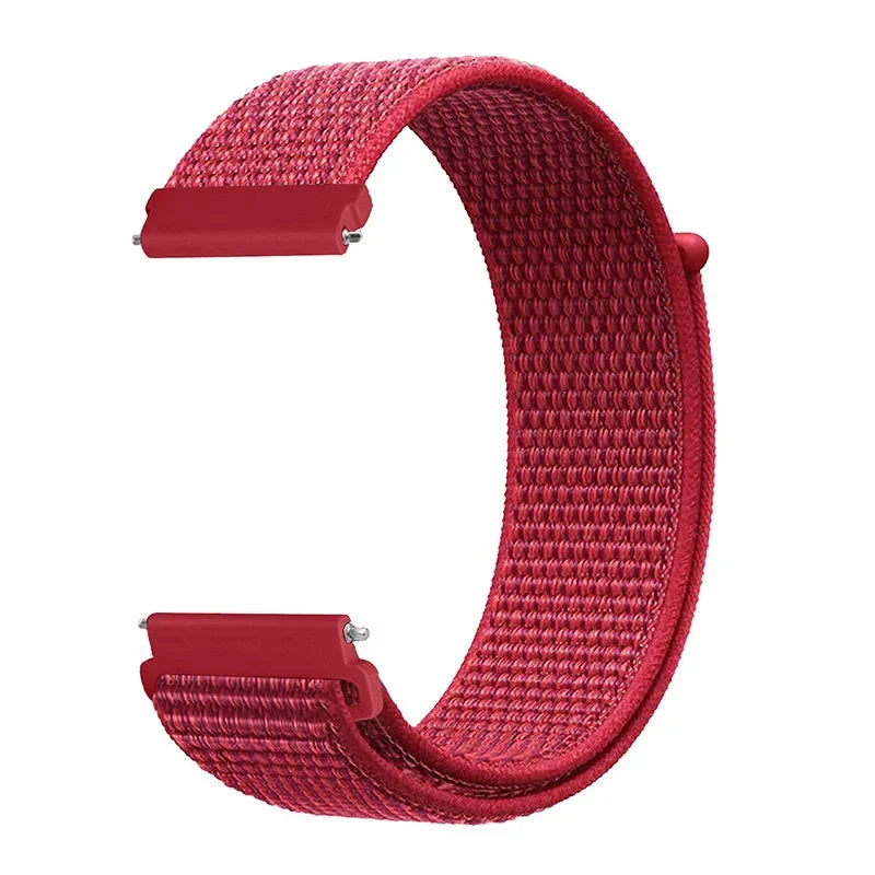 Nylon Loop Strap for Omega X Swatch Joint MoonSwatch & Other Smartwatches (20mm)