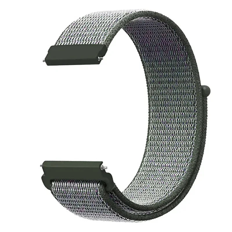 Nylon Loop Strap for Omega X Swatch Joint MoonSwatch & Other Smartwatches (20mm)