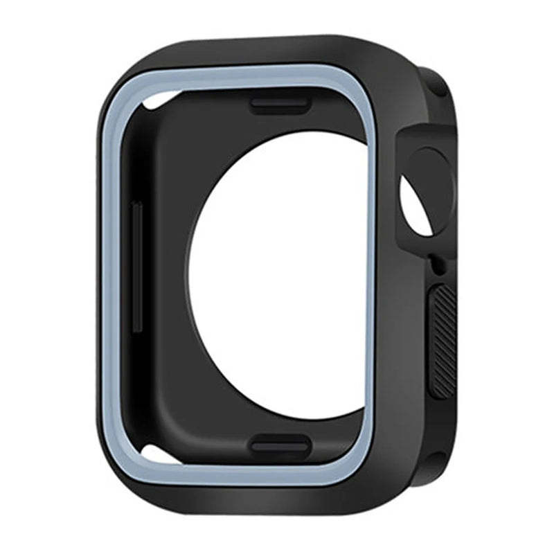 Bumper Protective Case for Apple Watch - Series 8/7/6/SE/5/4 - 38-45mm - Silicone