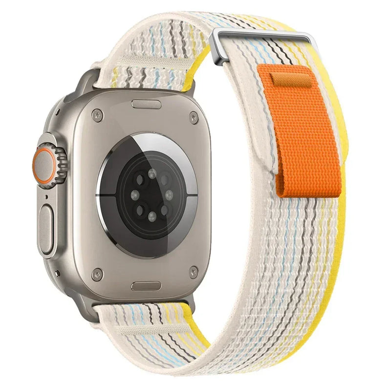 Trail Loop Nylon Strap For Apple Watch Ultra 2, Series 10, 9, 8, 7, SE, and More – Breathable Sports Wristband