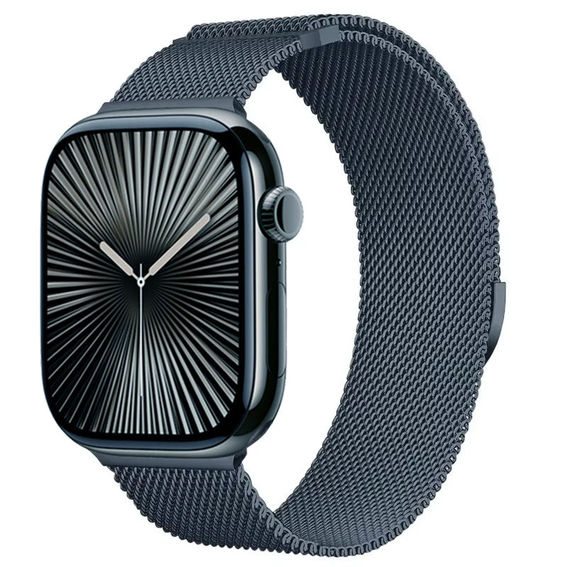 Milanese Magnetic Strap for Apple Watch – Ultra 2, Series 10, 9, 8, 7,  6, 5, 4, SE, 3, 2, 1