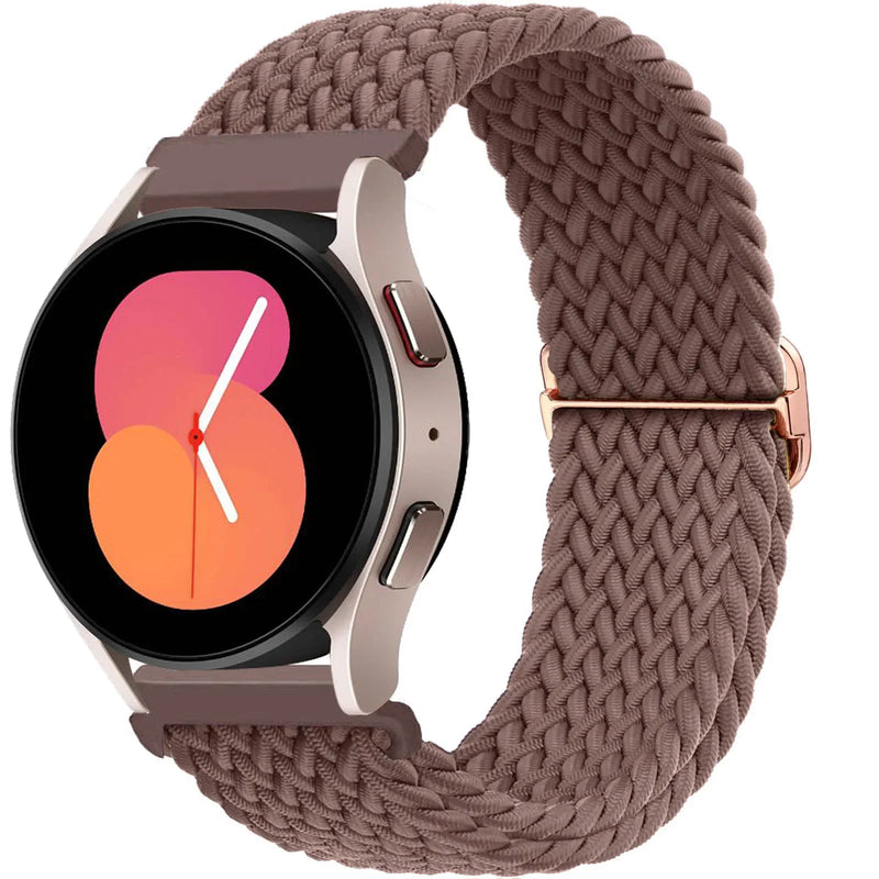 Braided Solo Loop Strap for Samsung Galaxy Watch 4/5/6/5 Pro, Huawei GT 2e/3/4 20mm or 22mm