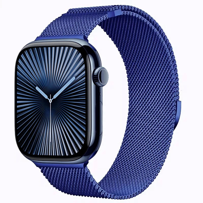 Milanese Magnetic Strap for Apple Watch – Ultra 2, Series 10, 9, 8, 7,  6, 5, 4, SE, 3, 2, 1