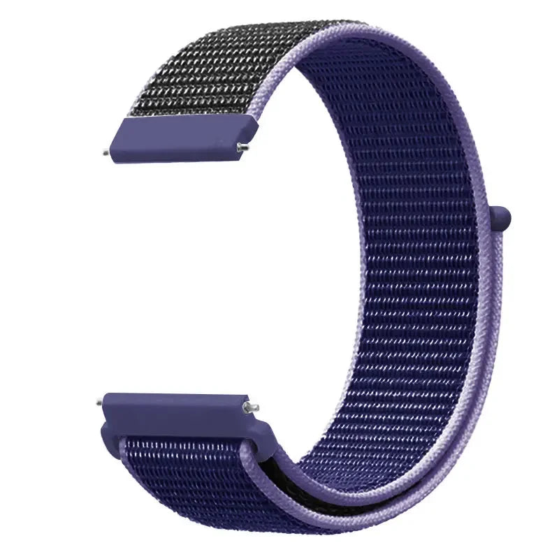 Nylon Loop Strap for Omega X Swatch Joint MoonSwatch & Other Smartwatches (20mm)