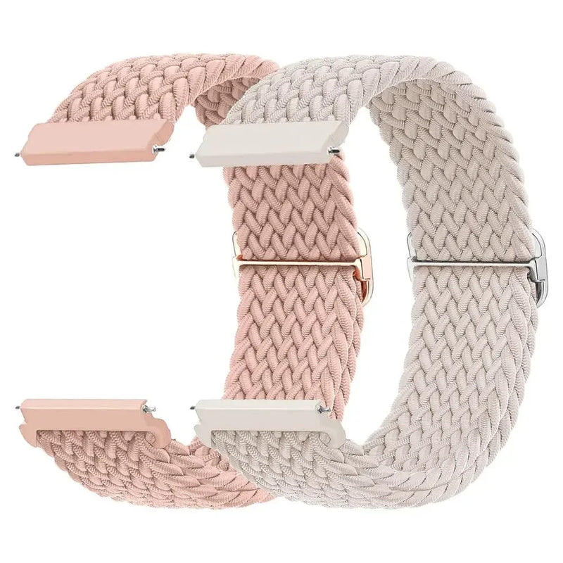 Braided Solo Loop Strap for Samsung Galaxy Watch 4/5/6/5 Pro, Huawei GT 2e/3/4 20mm or 22mm