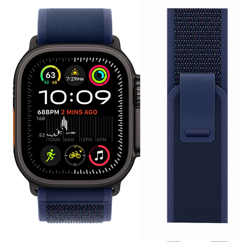 Trail Loop Band for Apple Watch Series – Lightweight Nylon Strap