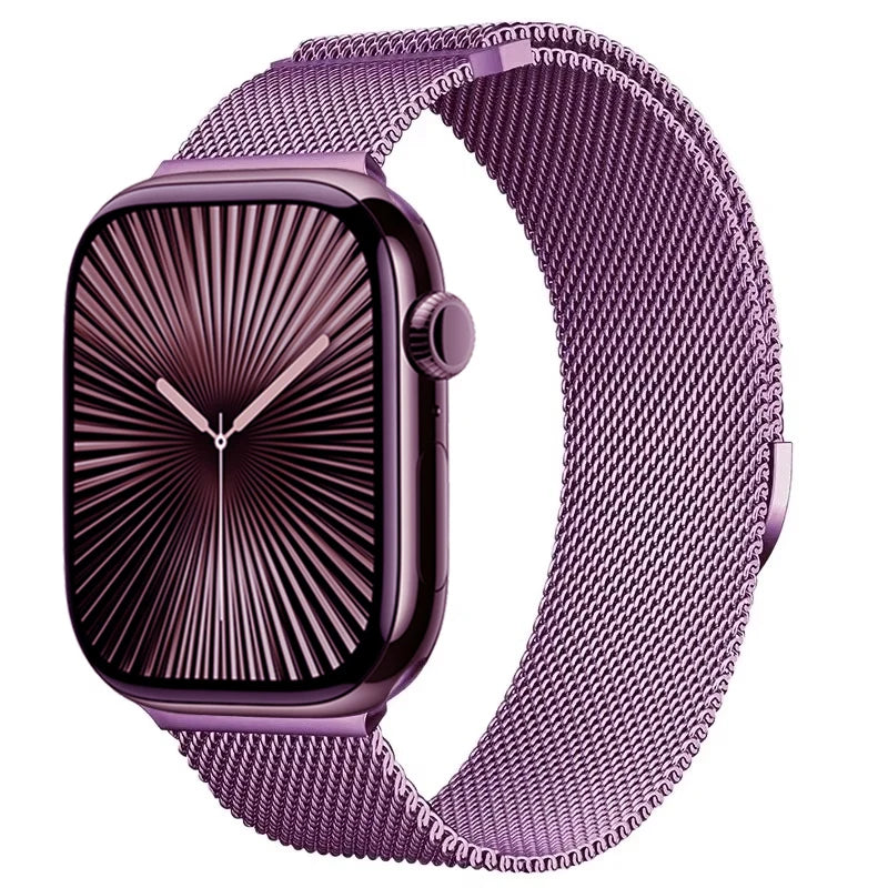 Milanese Magnetic Strap for Apple Watch – Ultra 2, Series 10, 9, 8, 7,  6, 5, 4, SE, 3, 2, 1